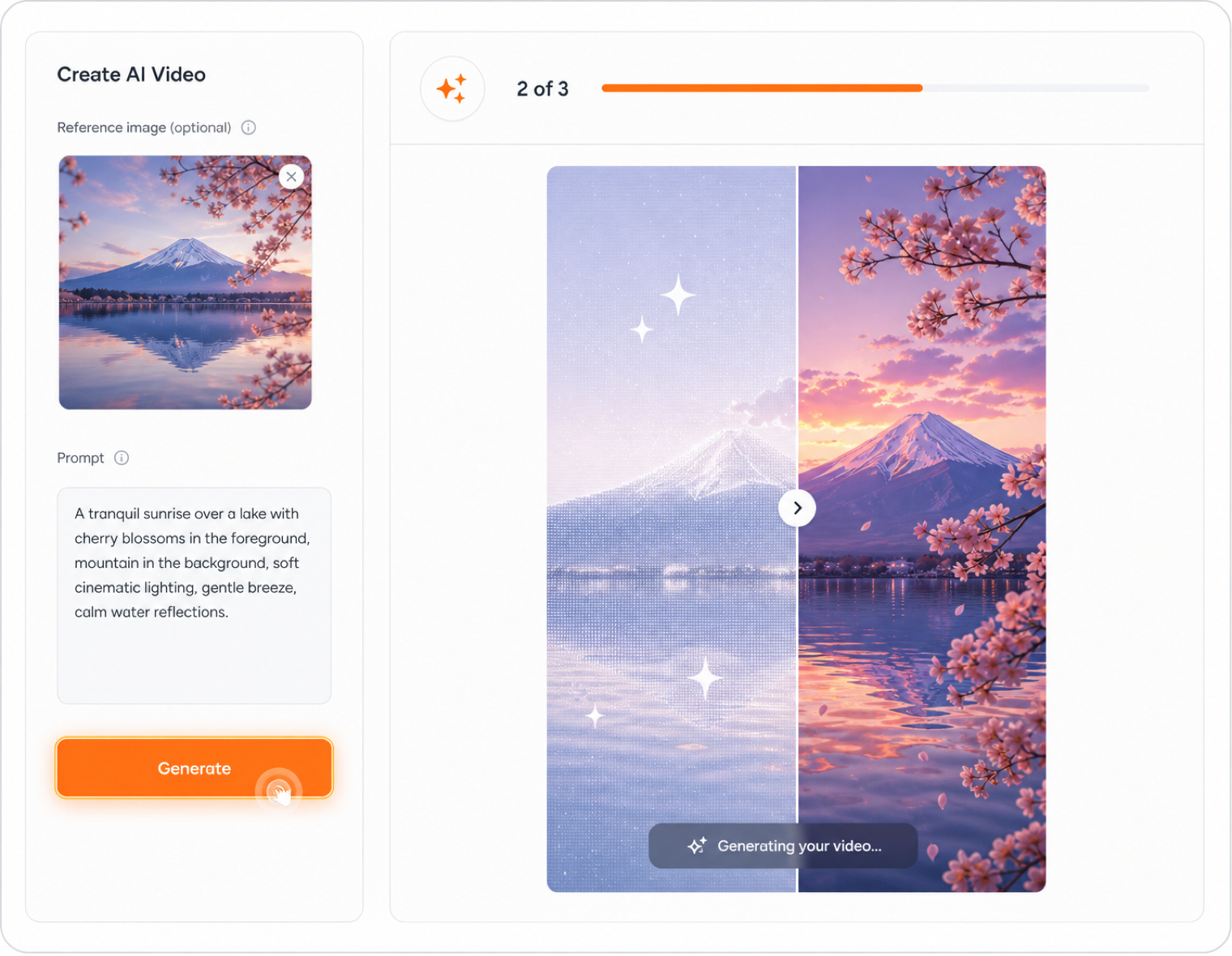 Describe your idea and generate with AI